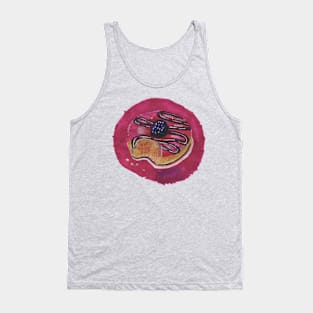 Tasty Cake with Berries Tank Top